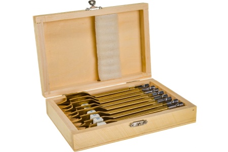 Набор сверл перовых по дереву (8 шт; 10-12-14-16-18-20-22-25 мм) MATRIX 70441