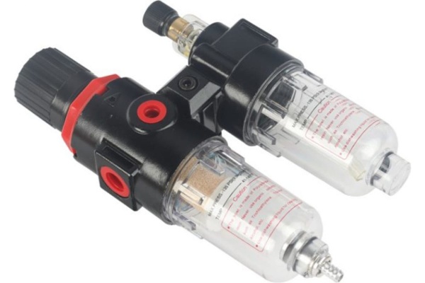 Фильтр влагоотделитель с лубрикатором FRL 180 1/4F PATRIOT 830901001 Фильтр влагоотделитель с лубрикатором FRL 180 1/4F PATRIOT 830901001