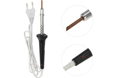 Паяльник с керамическим нагревателем 220В 40Вт REXANT 12-0440