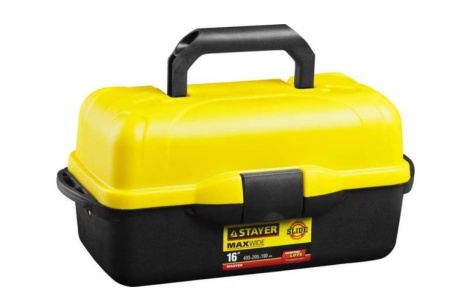 Ящик STAYER "MULTY TRAY" пластиковый, раскладной для инструмента, 400x205x190мм 16" 2-38005-16_z01
