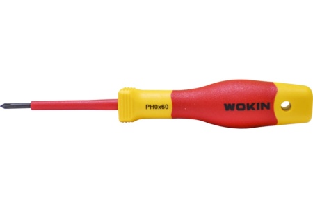 Диэлектрическая отвертка крестовая Wokin ph0x60 мм 1352857