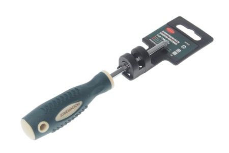 Крестовая магнитная отвертка ROCKFORCE Profi S2 PH1.0х75мм RF-7011075