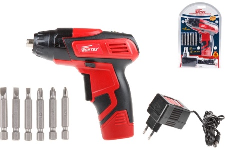 Аккумуляторная отвертка WORTEX BS 4536-1 LI BS45361Li0823