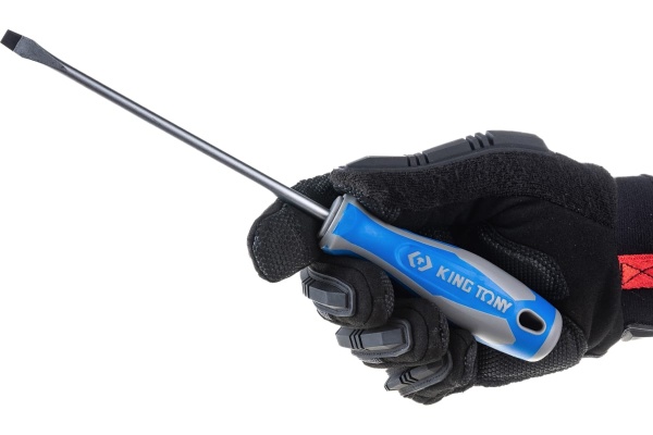 Шлицевая отвертка Slotted 6.5мм, 150мм KING TONY 14226506