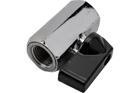 Шаровой кран переходник Pegas pneumatic резьба внутренняя 1/4" FXF  4403