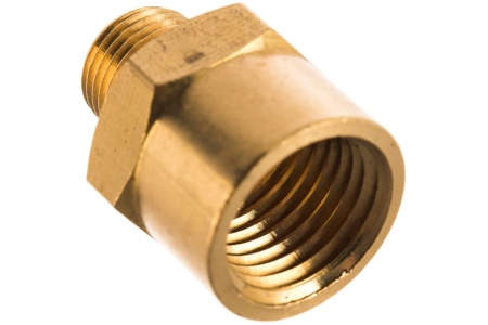 Соединитель резьбовой M1/8"xF1/4" ЭВРИКА ER-MFE02/04