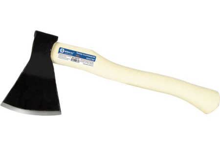 Плотницкий кованый топор КОБАЛЬТ МАСТЕР 800 г, деревянное топорище 906-647