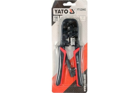 Кримпер для телефонных разъемов YATO rj45 rj11 YT-22442