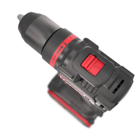 Дрель-шуруповерт аккумуляторная бесщеточная KRESS KUA71, 20В, 60Нм, 4Ач x2, ЗУ 6A, кейс