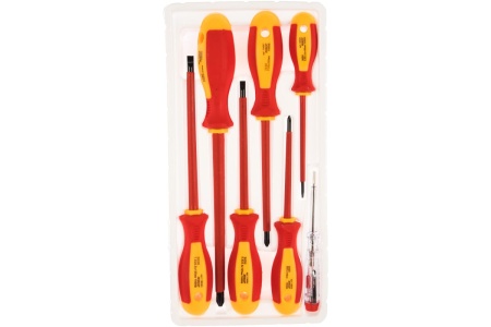 Набор диэлектрических отверток с пробником Энкор 19834