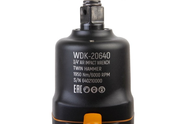 Пневматический ударный гайковерт WIEDERKRAFT WDK-20640 Пневматический ударный гайковерт WIEDERKRAFT WDK-20640