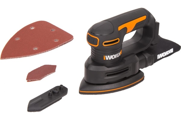Аккумуляторная виброшлифмашина WORX WX822.9 Аккумуляторная виброшлифмашина WORX WX822.9
