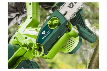 Аккумуляторная цепная пила VERTO Li-Ion 52G585