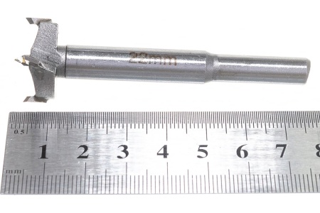 Сверло Форстнера с карбидными вставками 22 мм FIT IT 36523 Сверло Форстнера с карбидными вставками 22 мм FIT IT 36523