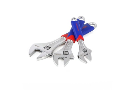 Набор разводных ключей c двухкомпонентной рукояткой WORKPRO 3 штуки W003201