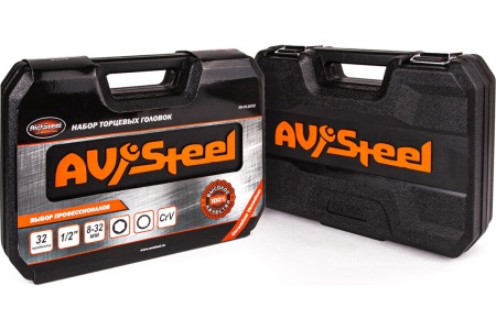 Профессиональный набор инструментов 32 предмета AV Steel AV-011032