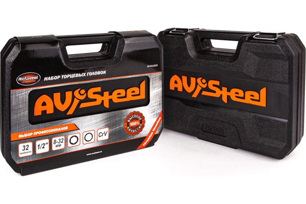 Профессиональный набор инструментов 32 предмета AV Steel AV-011032