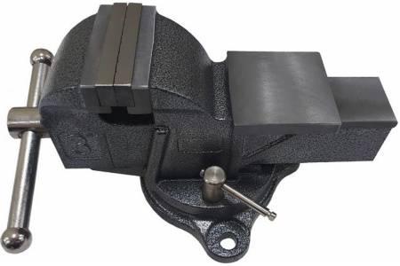 Слесарные тиски GRIFF 75 мм, серия PRO, поворотные, стальные, с наковальней 5кг g164022