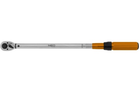Ключ динамометрический NEO Tools 1/2" х 510 мм 40-220 Нм лев/прав блокировка кольцом кейс 08-835