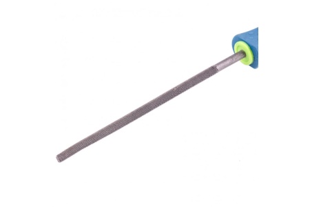 Круглый напильник, 150 мм двухкомпонентная рукоятка, №2 СИБРТЕХ 16124