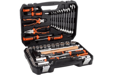 Набор инструмента АвтоDело 90предметов 1/2"DR 1/4"DR PRO 39890 10702