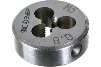 Набор плашек 8 предметов (М3-М12) Зубр 28128-H8