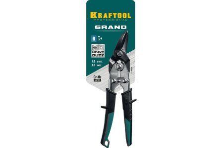 Ножницы по твердому металлу KRAFTOOL GRAND левые, Cr-Mo, 260 мм 2324-L_z02