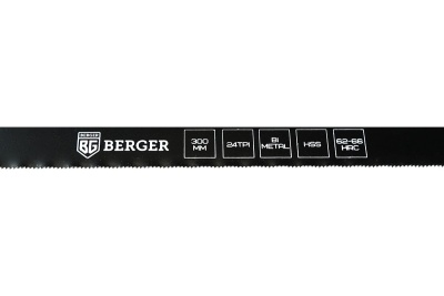 Ножовка по металлу Berger BG 300мм, биметаллическое полотно, 24TPI,BG1846
