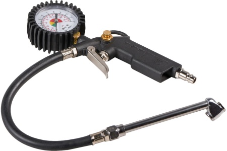 Грузовой пистолет для накачки шин с манометром Airline 12BAR ATBU004