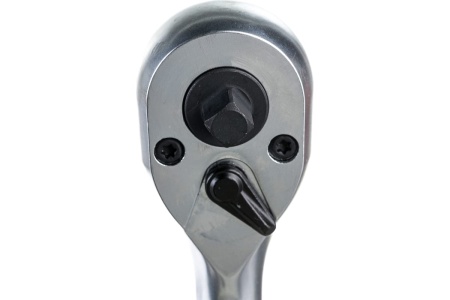 Реверсивная двухсторонняя трещотка с резиновой ручкой 1/4-3/8 ROCKFORCE RF-802321