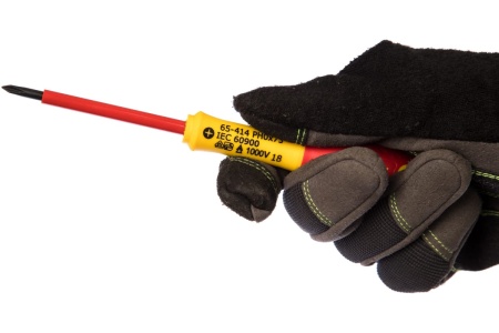 Диэлектрическая отвертка FATMAX 1000V PH0х75 мм Stanley 0-65-414