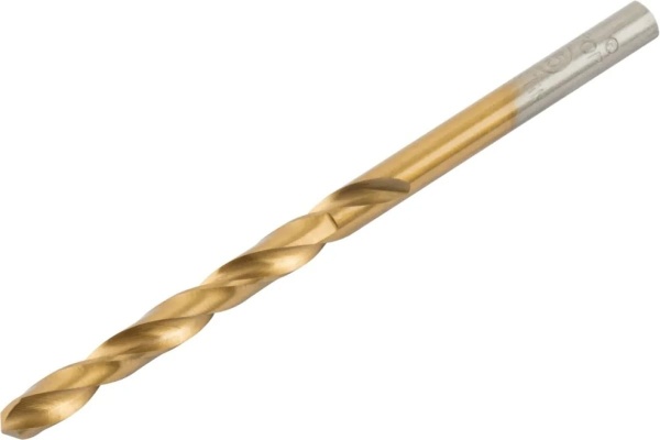 Сверло по металлу с титановым покрытием Profi 4.5x80 мм, 10 шт CUTOP 52-445