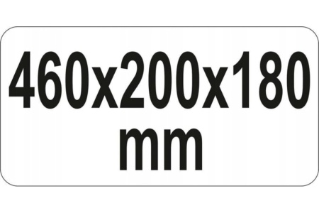 2-х ярусный металлический ящик для инструмента YATO 460х200х180мм YT-0884 2-х ярусный металлический ящик для инструмента YATO 460х200х180мм YT-0884