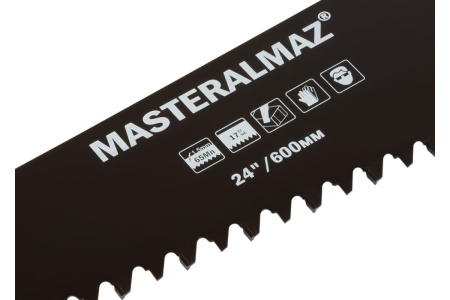 Ножовка по бетону с зубьями МастерАлмаз YG8 600мм 10508007