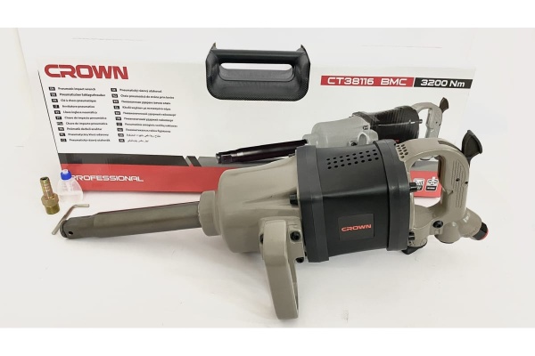 Пневматический ударный гайковерт CROWN СТ38116 ВМС