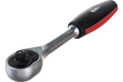 Трещотка ABTOMTOOL РROFFI 1/4, 72 зуб, 145 мм, CrV 54450