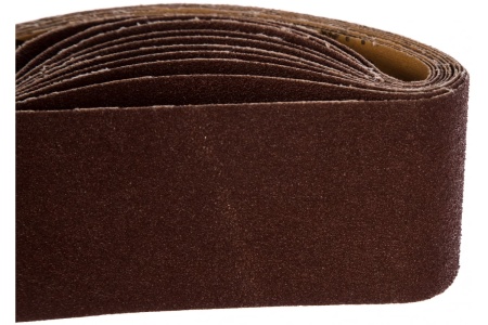 Лента абразивная бесконечная (10 шт; 75x457 мм; P 100) MATRIX 74217