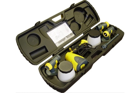 Электрический краскораспылитель с дополнительными насадками Wagner W550-SET 417015