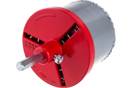 Набор коронок по керамической плитке (33-83 мм) + напильник MATRIX 72842