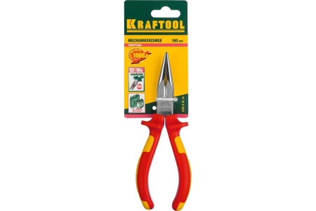 Тонкогубцы KRAFTOOL Electro-Kraft Cr-Mo сталь, 160мм 2202-3-16_z01