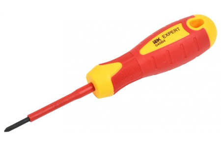 Крестовая отвертка IEK EXPERT Pz1х80мм 1000В  TSC-2PZ-180