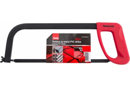 Ножовка по металлу BEOROL 300 мм, пластиковая рукоятка 245300