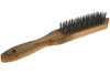 Проволочная щетка, 5 рядов проволоки, деревянная рукоятка Top Tools 14A605