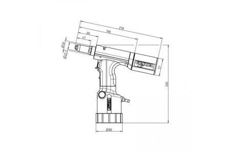 Заклепочник GESIPA Taurus 2 7570007 / 1457771 Заклепочник GESIPA Taurus 2 7570007 / 1457771