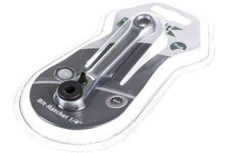 Вороток Cobit с трещоткой для бит 72z 1/4х95 мм C-02127