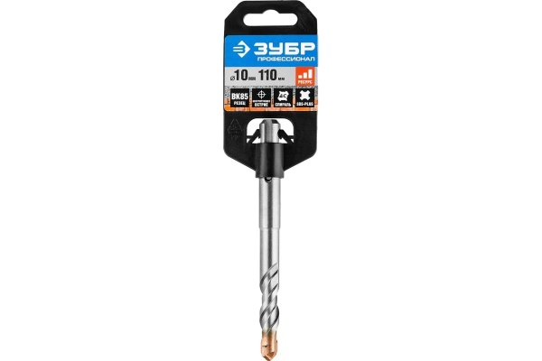 Бур ЗУБР Профессионал (10x110 мм; SDS-plus) 29314-110-10_z02