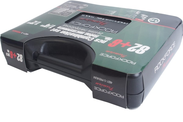 Набор инструмента 1/2 & 1/4DR 6-гранный ROCKFORCE RF-4821-5-PREMIUM 82+6