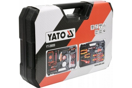 Набор инструментов электрика YATO 68пр. YT-39009