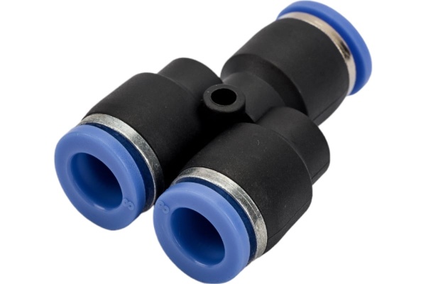 Фитинг Y-образный 8 мм для пластиковых трубок ROCKFORCE RF-SPY08