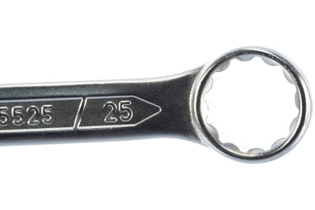 Комбинированный 12-гранный прямой ключ ROCKFORCE 25мм RF-75525